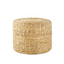 Pouf En Jonc De Mer Tresse Maisons Du Monde Pouffe Affordable Furniture Trending Decor