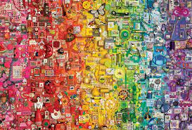 Check spelling or type a new query. 2000pc Rainbow Jigsaw Puzzle By Cobble Hill Puzzle Co