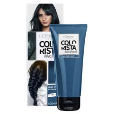 Es has the strong capability on. L Oreal Paris Colorista Washout Denim Blue Semi Permanent Hair Dye 80ml On Onbuy