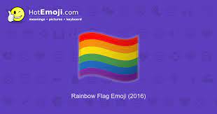 Den befehl, diese beiden emoticons zu einem emoji zu verbinden, gibt das. Rainbow Flag Emoji Meaning With Pictures From A To Z