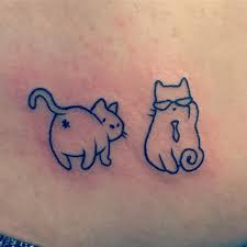 Why don't you consider graphic earlier mentioned? 155 Extremely Adorable Cat Tattoos You Should Get This Year Wild Tattoo Art