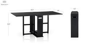 Span Black Gateleg Dining Table Dining Table Table Small Dining Table