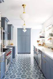 Dark blue kitchens add color and personality to your home without coming off as silly or overwhelmingly bright. Modern Deco Kitchen Reveal Emily Henderson Deco Emily Henderson Kitchen Deco Emily Blue Kitchen Designs Blue Kitchen Walls Kitchen Inspirations