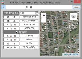 Rtkplotの Google Map View や Google Earth View の替わりに 地理院地図やopenstreetmapを使用する K Z Lab
