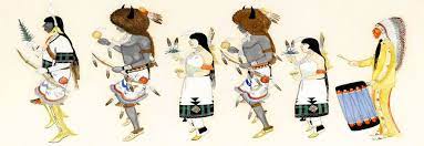 Heavy makeup and colorful costume are the. Native American Dances Legends Of America