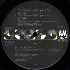 Janet Jackson The Pleasure Principle A M Records