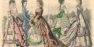 Exploring arts & fashions throughout the past two centuries. 1869 Fashion History Timeline