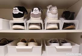 下駄箱の靴収納におすすめ おしゃれで使いやすい100均の整理収納グッズ ブログレポート 収納 アイデア 下駄箱 収納