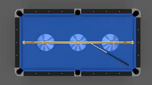 8 Ball Pool Table Setting Blue Pool Table Pool Balls Table Settings