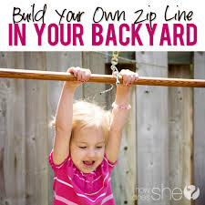 Ctsc 110' zip line kit with spring brake and seat zipline for backyard bring you colorful fun and. Build Your Own Zip Line