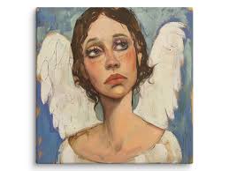 Naive Painting Angel