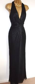 Debut Long Black Shimmer Dress Size 12 Holiday Maxi Cruise Fashion Clothing Shoes Accessories Womensclothing Dresses Ebay Shimmer Dress Dresses Fashion
