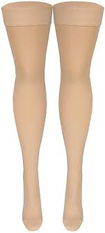 Nuvein Medical Compression Stockings 20 30 Mmhg Support Women Amp Men Thigh Length Hos In 2021 Compression Stockings Compression Stockings Medical Compression Hose