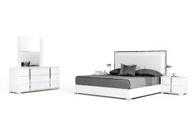 Investment for hospital bed table with drawer. Modern White Eastern King Bedroom Set Ihs International House Splendor Llc Furniture More