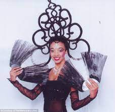 How to rock statement lashes. Motorcycles Helicopters And Mermaids All Made From Hair A Look At The Incredible Updos At Annual Salon Talent Show Daily Mail Online