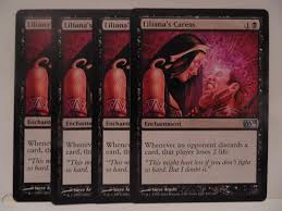 Edh recommendations and strategy content for magic: Collectible Card Games Liliana S Caress Magic The Gathering Mtg M11 Nm Near Mint Collectables Optexindia In