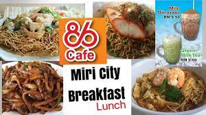 Sunset cocktails at miri sky bar. 86 Cafe In Miri City For Breakfast And Lunch Menu Miri City Sharing