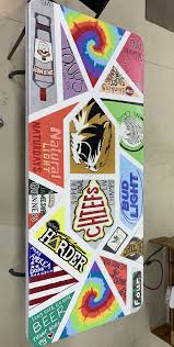 Diy Beer Pong Table In 2020 Diy Beer Pong Table Beer Pong Table Painted Diy Beer Pong