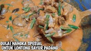 Lontong sayur padang memiliki kuah merah yang bumbunya lebih pekat. Resep Gulai Nangka Spesial Untuk Lontong Sayur Nangka Cubadak Ala Khas Padang Youtube
