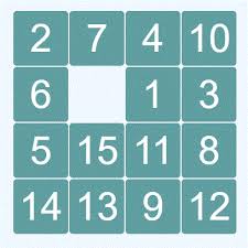 For this task you will be using the following puzzle: The Classic 15 Puzzle With Python Turtle Graphics