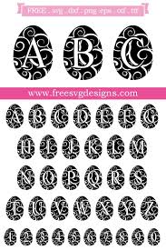 Download New Monogram Fonts Available Free Svg Designs Facebook