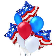 Celebrate Presidents Day Planning Ideas And Supplies Partyideapros Com Party Balloons Patriotic Decorations Party Patriotic Decorations