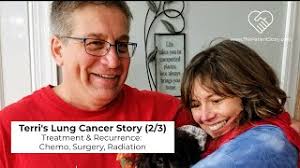 Lung Cancer Patient Story: Terri's Path to No Evidence of Disease After  Recurrences (Video 2/3)