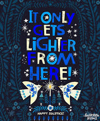 Happy Winter Solstice to those of us in the Northern Hemisphere! For anyone  struggling this season with the lack of sunlight, I see you. From tomorrow  on, little by little, it will