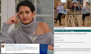 Viewers slam bbc breakfast host as 'annoying'. Saturday Kitchen Naga Munchetty And Charlie Stayt Get Over 100 Complaints Daily Mail Online