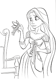 Maybe you would like to learn more about one of these? Princess Rapunzel With Crown Coloring Pages Cartoons Coloring Pages Coloring Pages For Kids And Adults