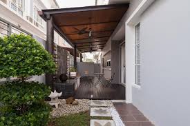 For example a large massing of ornamental grasses pops out against a grey concrete wall, orange cushions draw your eye when placed on otherwise simple patio. Semi D Setia Alam Interior Design Renovation Projects In Malaysia
