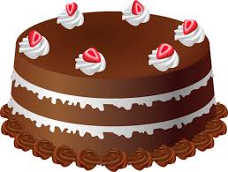 Transparent Background Simple Birthday Cake Clip Art Chocolate Cake Art Png Large Picture Birthday Cake Illustration Happy Birthday Cakes Cake Clipart