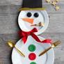 Paper Plate Snowman Table Setting from www.smartschoolhouse.com