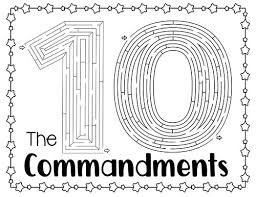 1024 x 791 file type: Ten Commandments For Kids Bible Activity Pack The Crafty Classroom