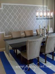 Create A Feature Wall With Framed Wallpaper And Wall Liner Feature Wall Living Room Living Room Wall Designs Dining Room Feature Wall
