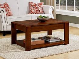 The simple, yet elegant design of the altra carver coffee table makes it the center piece of your living. Altra Furniture Vermont Farmhouse Lift Up Coffee Table Madison Cherry Buy Online In Oman At Oman Desertcart Com Productid 22220133