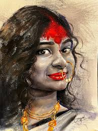 Miss Debbie" (2025) Acrylic