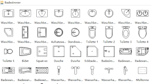 Symbole Fur Bauplanung Planer Bauplan Grundriss