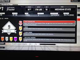 Have the highest overall rating on your team. Randomly Got Point Forward Grand Badge R Nba2k
