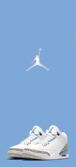 Air Jordan 3 Unc Shoes Wallpaper Jordan Shoes Wallpaper Sneakers Wallpaper