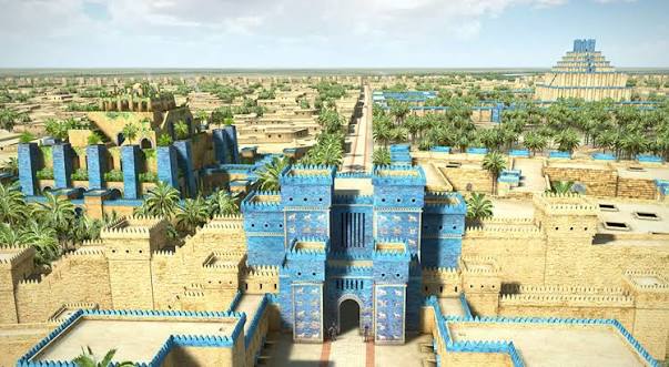The city of Babylon (6th century BC) - 3D scene - US Mozaik Digital  Education and Learning