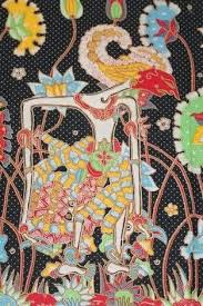 Batik Solo Motif Wayang Lukisan Kain Kulit