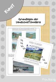 Grundlagen Der Landschaftsmalerei Arbeitsmaterial Fur Den Kunstunterricht Unterrichtsmaterial Im Fach Kunst In 2020 Landschaftsmalerei Malerei Kunstunterricht