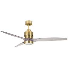 Sonnet 52 Inch Ceiling Fan With Light Kit Capitol Lighting Ceiling Fan Brass Ceiling Fan Fan Light