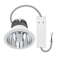 Commercial Led Downlight Retrofit For 8 Cans Recessed Light With Reflector Trim 280 Watt Equivalent 2800 Lumens Super Bright Leds