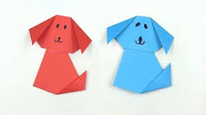 Essentially, as you fold your triangle over to create a new. Paper Dog Herunterladen