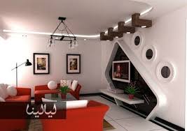 ديكورات جبس للتلفزيون إضافة عصرية لمنزلك موقع ليالينا ceiling design bedroom wall tv unit design living room tv unit designs