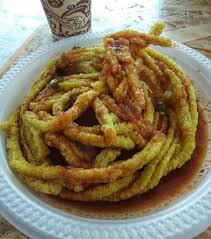 Cuangki tahu+bumbu dan mie kriting. Kerupuk Banjur Kuliner Ramadan Jawa Barat Yang Selalu Dicari Cari