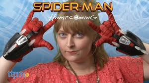 Travel the rooftops of new york city and battle against the rhino, the lizard, electro, doctor ock's octobots, and the green goblin! Spider Man Homecoming Spider Man Webshooter From The Disney Store Youtube