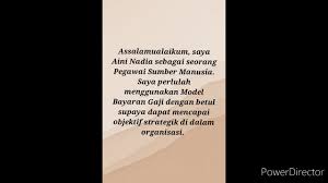 Hrms (sistem pengurusan sumber manusia) adalah gabungan sistem dan proses yang menghubungkan pengurusan sumber manusia dengan teknologi maklumat melalui perisian hr. Pengurusan Pampasan Model Bayaran Gaji Youtube